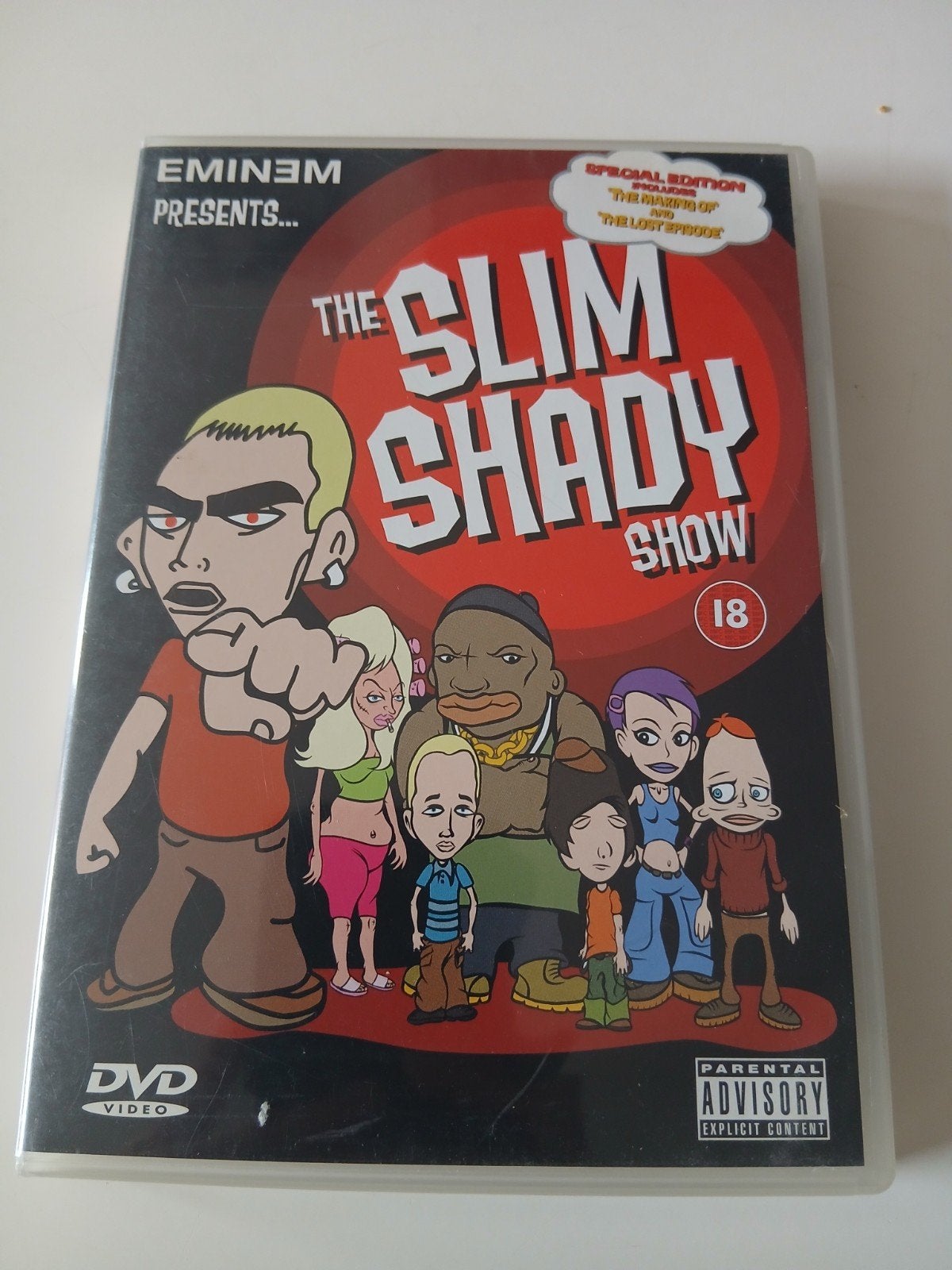 The Slim Shady Show Eminem Presents DVD, Ophalen of Verzenden, Zo goed als nieuw