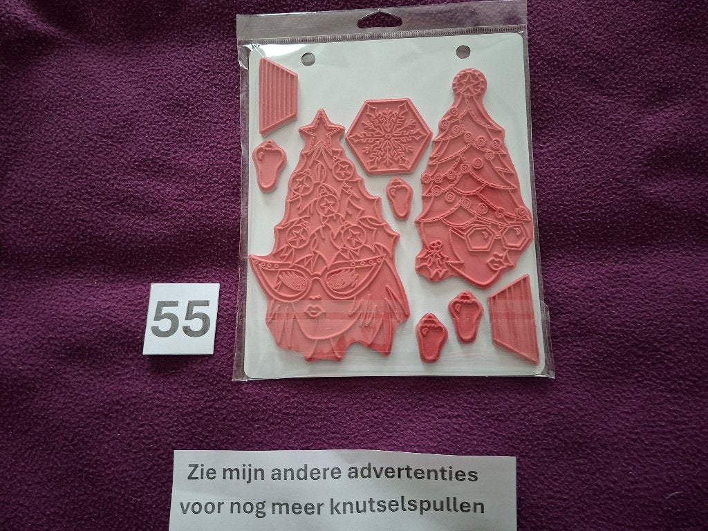 Acryl stempel groot (nr 55), Ophalen of Verzenden