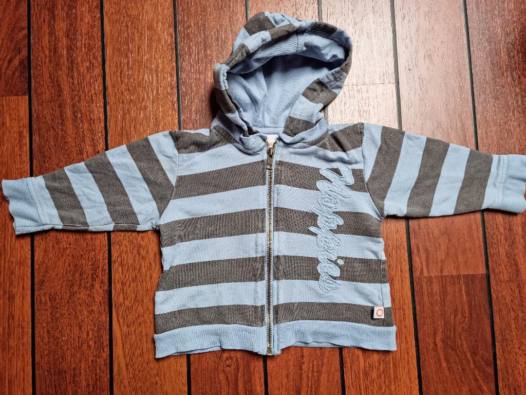 NOPPIES vest maat 74 ** SUPER LEUK ** STOER VEST **, Kinderen en Baby's, Babykleding | Maat 74, Gebruikt, Truitje of Vestje, Ophalen of Verzenden