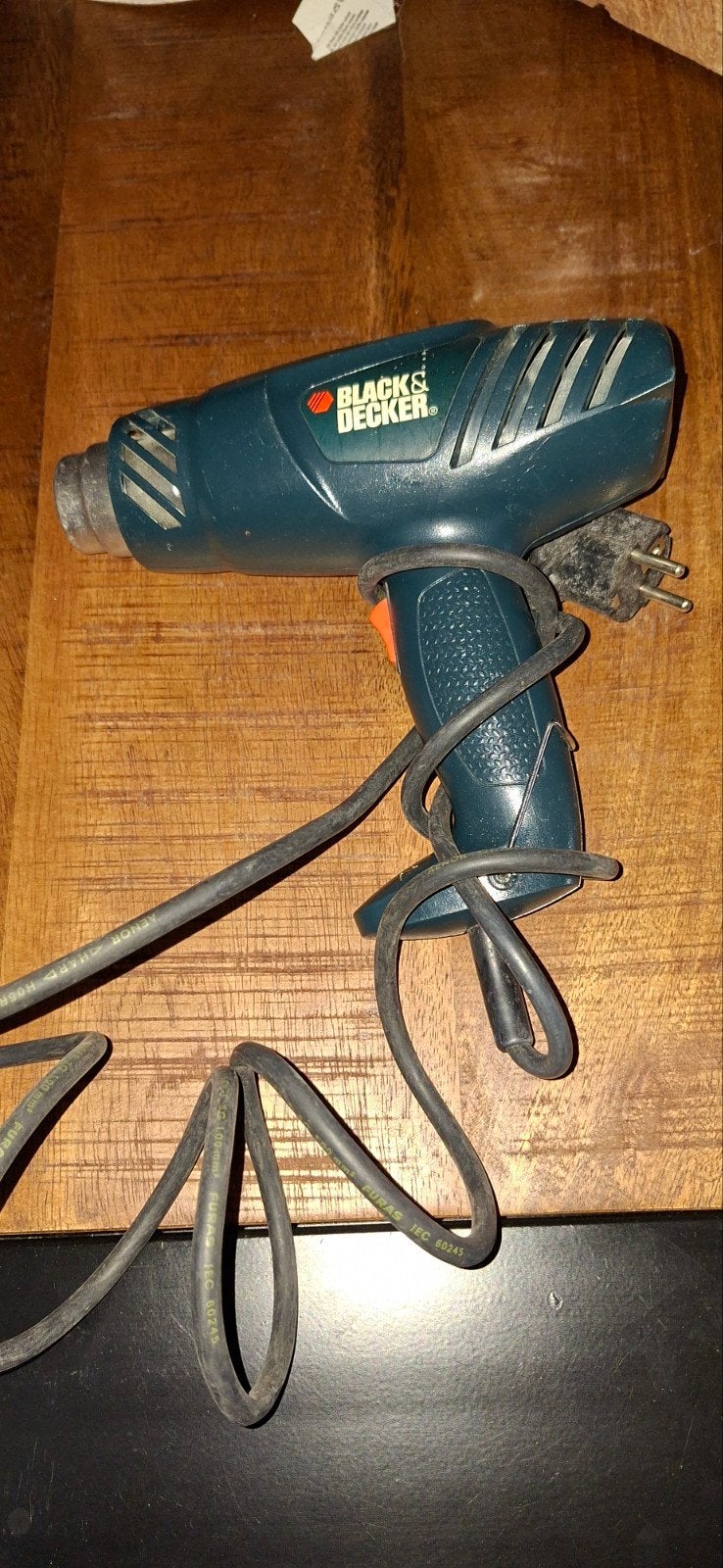 Black &decker verfbrander., Ophalen, Gebruikt, Boormachine