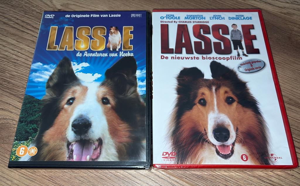 De originele Lassie en de nieuwe film nieuw in seal!, Cd's en Dvd's, Dvd's | Kinderen en Jeugd, Alle leeftijden, Ophalen of Verzenden