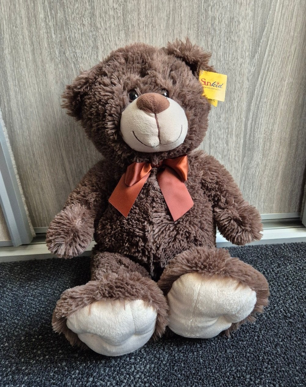 Schattige Bruine Beer Knuffel - Zacht en Nieuw!, Overige merken, Beer, Nieuw, Ophalen of Verzenden