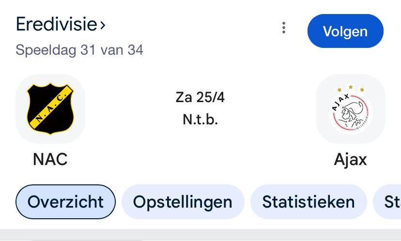 Gezocht: ticket B-side nac-ajax, Tickets en Kaartjes, Eén persoon