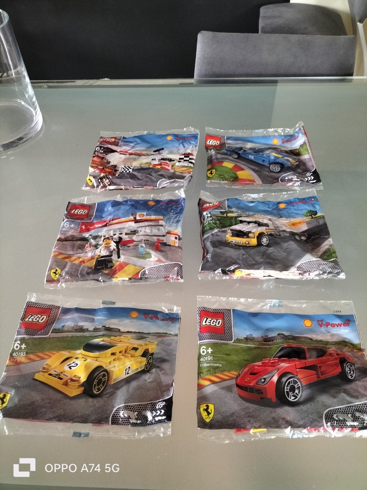 LEGO Shell V-Power Ferrari Collectie - 6 sets, Ophalen of Verzenden, Nieuw