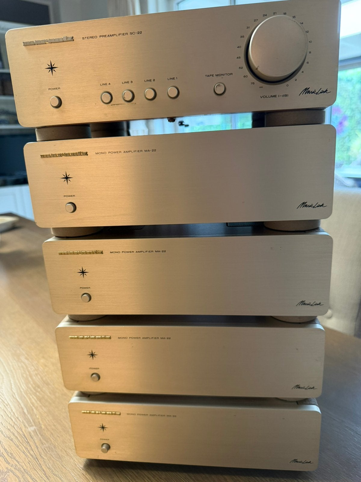 Marantz SC-22 en MA-22, Ophalen, Zo goed als nieuw, Overige merken