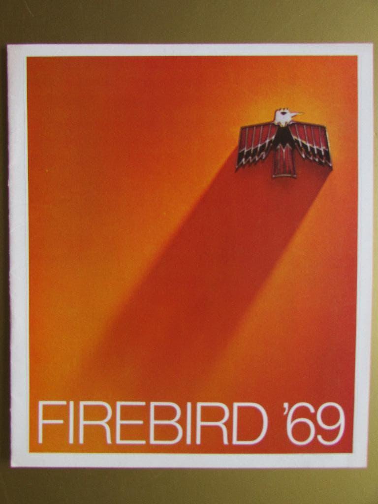 1969 Pontiac Firebird brochure, Engels, Ophalen of Verzenden, Zo goed als nieuw, Overige merken