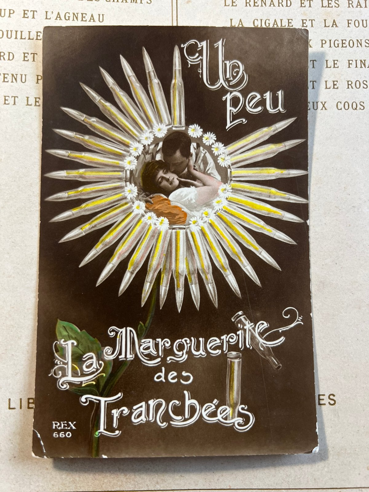 24-1-1917 La Marguerite des Tranchees - militair (GO), Ophalen of Verzenden, Voor 1920, Gelopen, Overige thema's