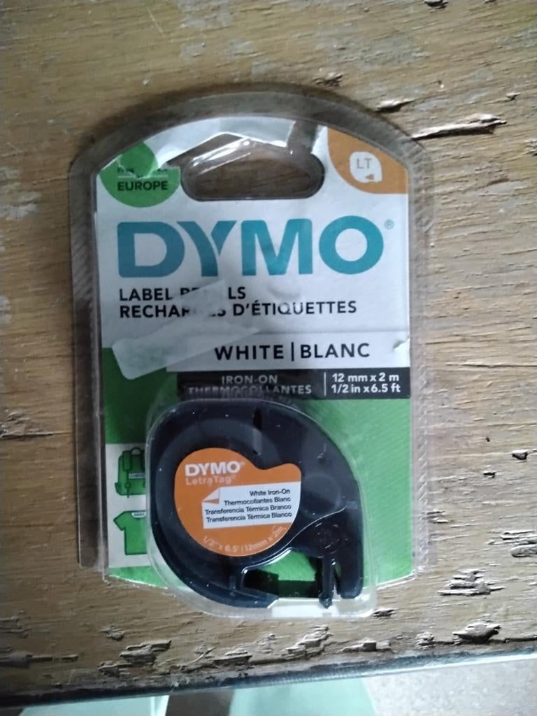 Dymo Letratag tape (strijken), Ophalen, Nieuw
