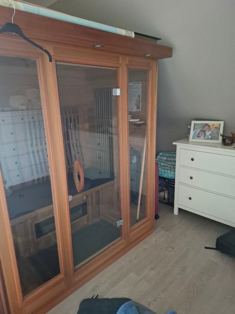 Infra rood cabine 3 personen, Ophalen, Complete sauna