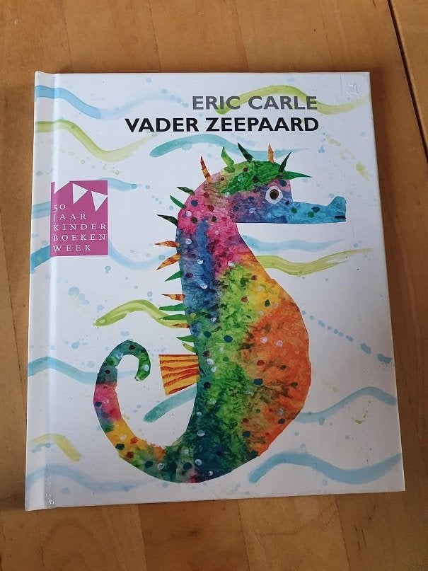 VADER  ZEEPAARD   van Eric Carle  , Boeken, Ophalen of Verzenden, Zo goed als nieuw, Fictie algemeen