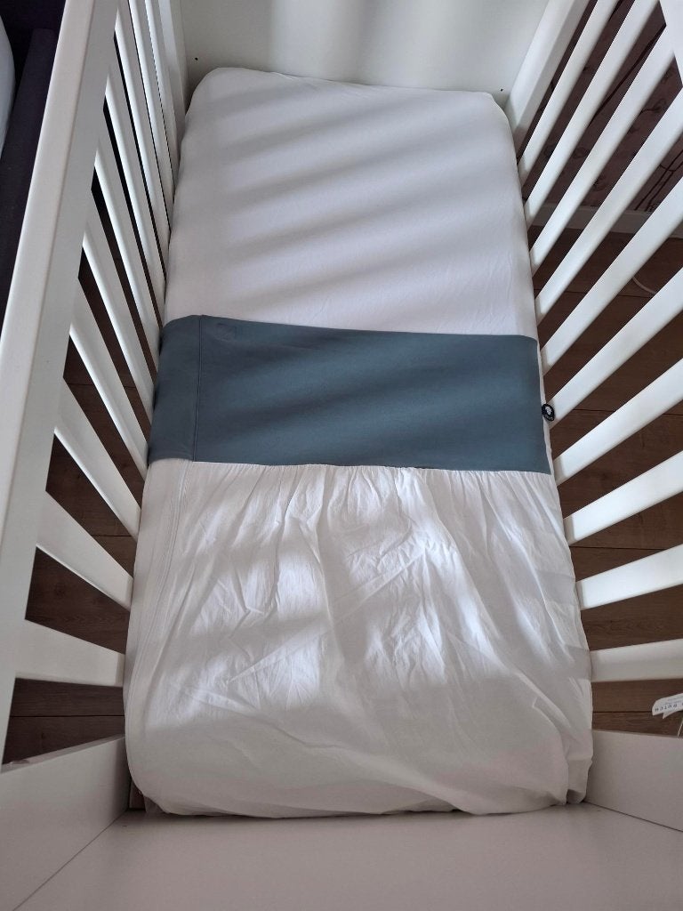 Nunki laken in zeer goede staat (60 x 120 cm), Kinderen en Baby's, Wasbaar, Nunki, Zo goed als nieuw, Ophalen