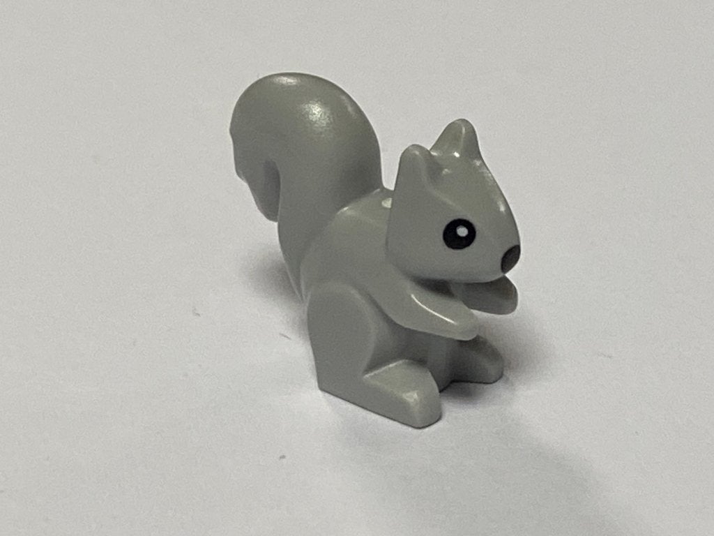 Lego nieuwe licht grijze eekhoorn / squirrel, Overige thema's, Lego, Overige typen, Nieuw
