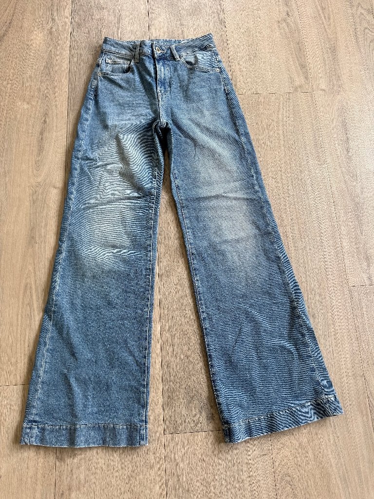Garcia Jeans wide fit Celia zeer netjes maat W25 L32 XXS DW, Blauw, Overige jeansmaten, Ophalen of Verzenden, Zo goed als nieuw
