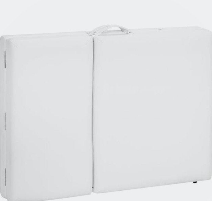 Gloednieuwe opvouwbare massagetafel wit, Ophalen of Verzenden