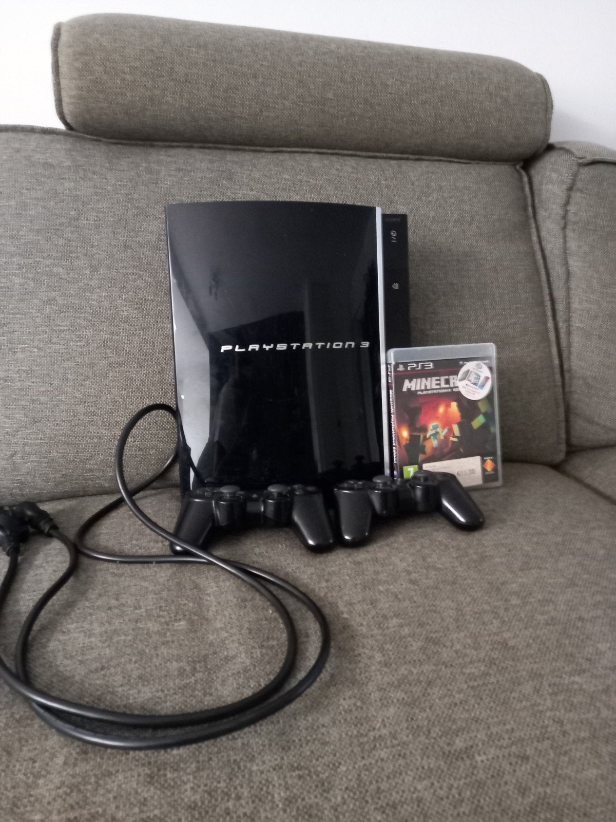 PlayStation 3 met Minecraft en controllers, Ophalen, Gebruikt, Overige genres, Eén computer