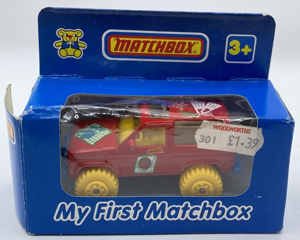 Matchbox 35H-5 Ford Bronco II  My First Matchbox, Ophalen of Verzenden, Zo goed als nieuw, Auto