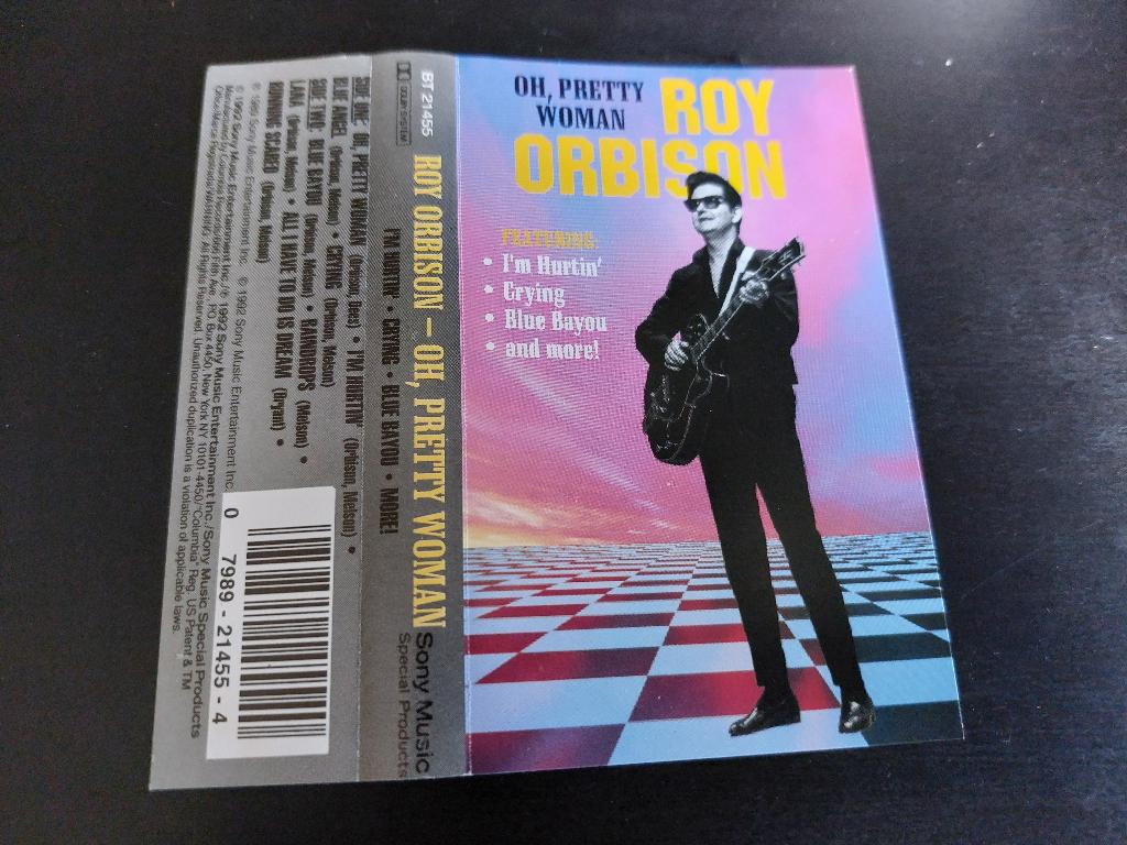 ROY ORBISON - OH, PRETTY WOMAN (MC-INLAY), Overige genres, 1 bandje, Ophalen of Verzenden, Zo goed als nieuw