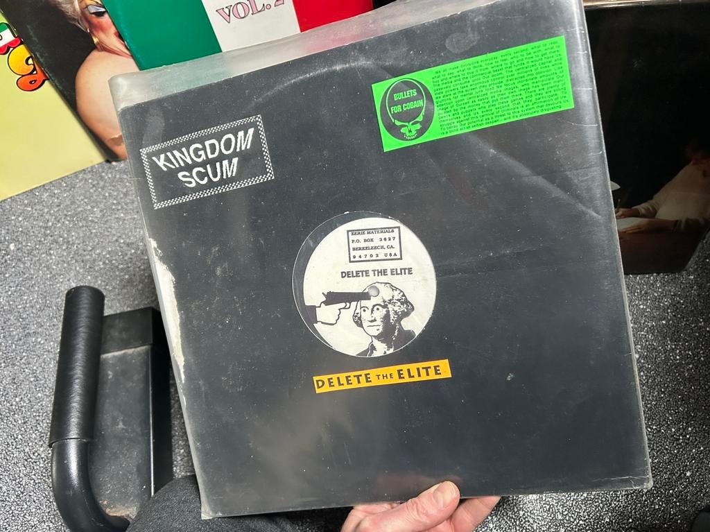 Kingdom Scum – Delete The Elite - Eerie Materials 7, Cd's en Dvd's, Vinyl | Hiphop en Rap, Gebruikt, 1985 tot 2000, 12 inch, Ophalen of Verzenden
