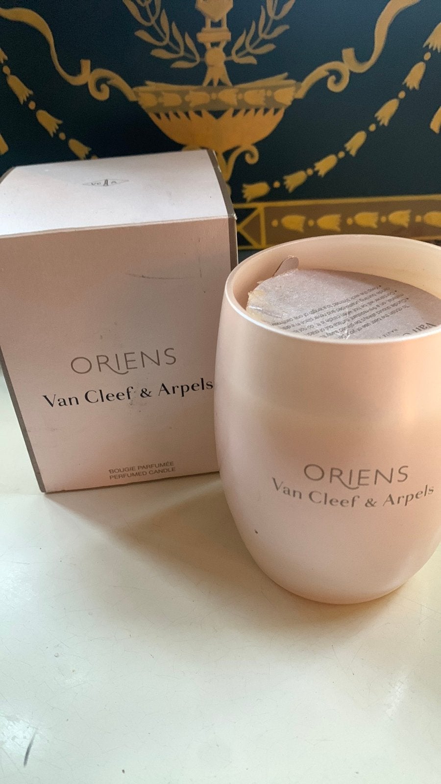Exclusieve nieuwe limited edition geurkaars v.Cleef&Arpels, Ophalen of Verzenden, Nieuw