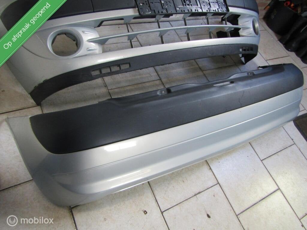 achterbumper renault clio bj 98 t/m 2007 grijs, Auto-onderdelen, Gebruikt, Renault, Ophalen of Verzenden, Renault