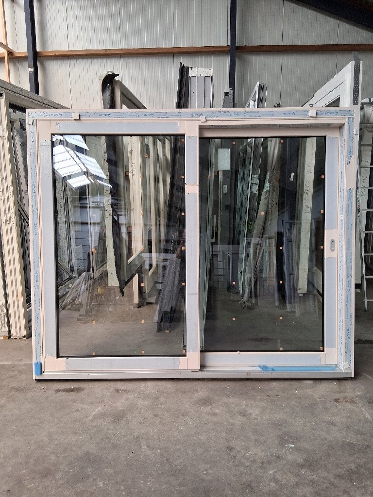 Nieuw Schuifpu Triple glas bezorgen factuur mogelijk, Kunststof, 225 cm of meer, Ophalen of Verzenden, Zo goed als nieuw