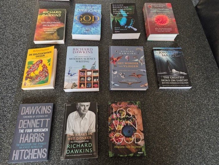 Richard Dawkins Collectie Boeken, Boeken, Ophalen of Verzenden, Gelezen, Richard Dawkins, Natuurwetenschap