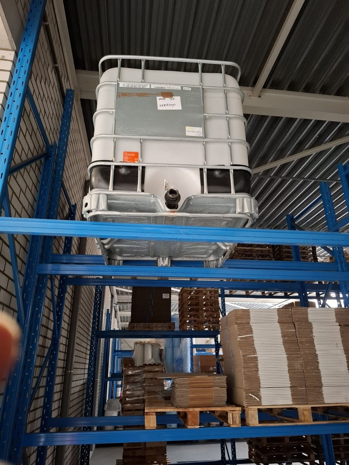 IBC container met kleine uitgang, Tuin en Terras, Ophalen of Verzenden