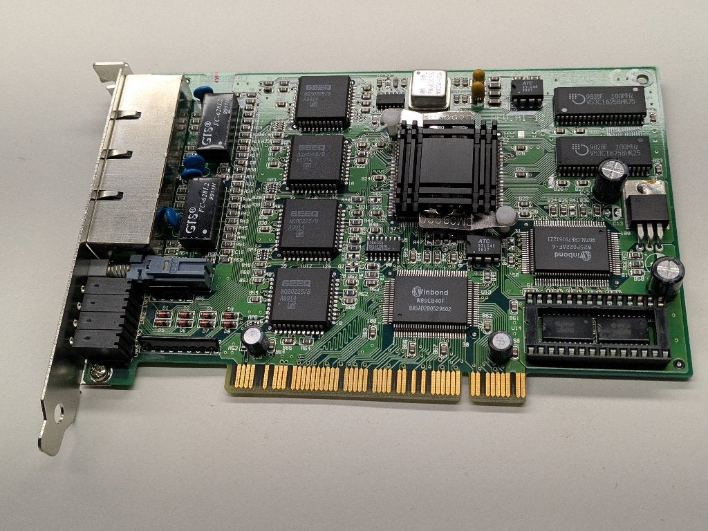 Allnet ALL0444 4-poort ethernet switch card, Computers en Software, Verzenden, Zo goed als nieuw, Onbekend