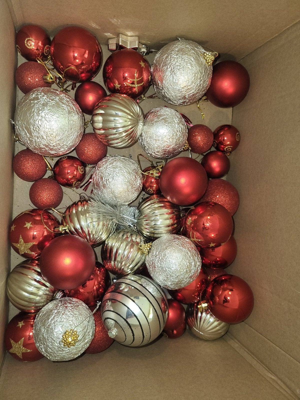Verschillende kerstballen zgan, Ophalen, Zo goed als nieuw