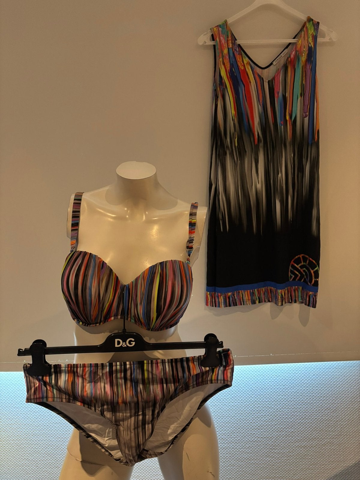 Feraud bikini 42 met bijpassend jurkje, Ophalen of Verzenden, Zo goed als nieuw, Overige kleuren, Bikini