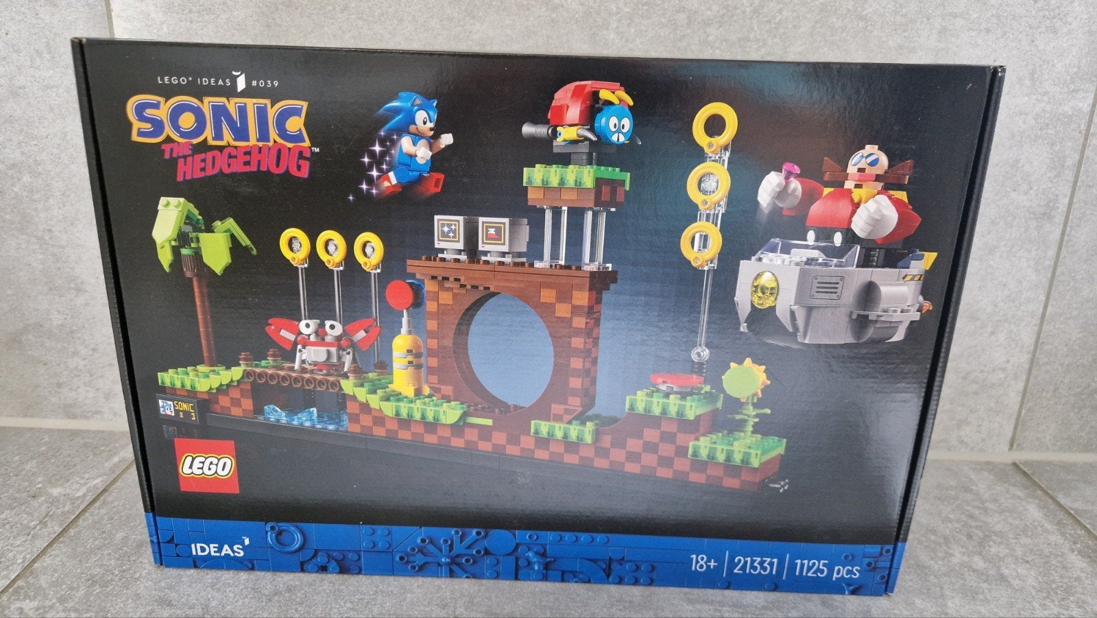 LEGO Ideas 21331 Sonic the Hedgehog Green Hill Zone NIEUW, Inclusief doos, Lego, Nieuw, Ophalen of Verzenden