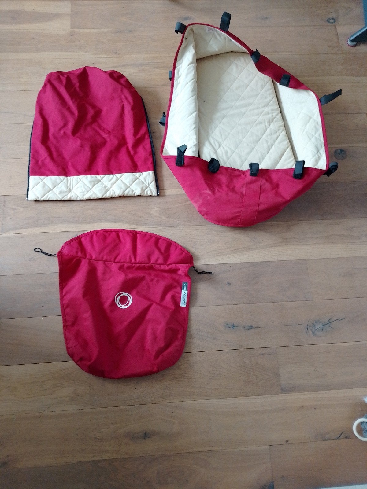 Bugaboo Frog reiswieg rood met matras en dekje, Kinderen en Baby's, Buggy's, Ophalen