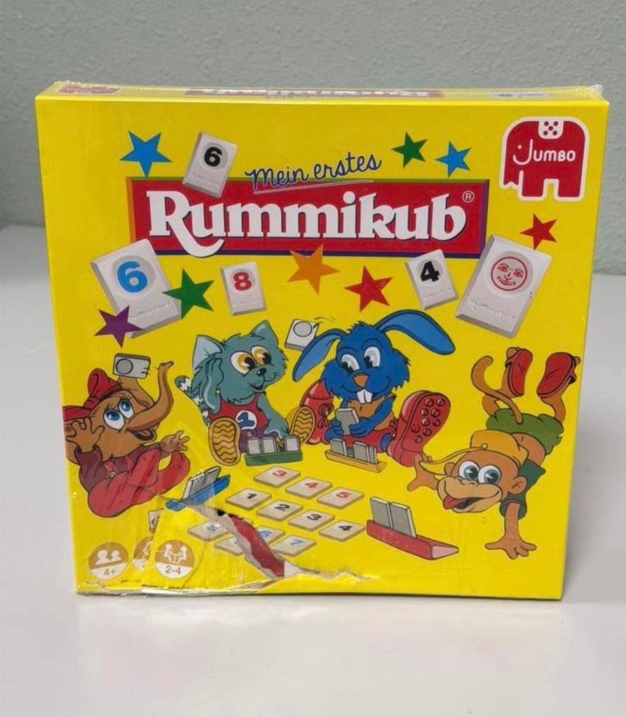 Jumbo Mijn Eerste Rummikub Nieuw - gezelschapsspel (duits), Duits, Nieuw, Ophalen of Verzenden, H