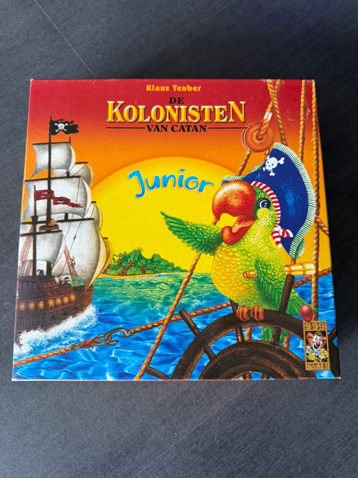 Kolonisten Junior, Hobby en Vrije tijd, Gezelschapsspellen | Bordspellen, Ophalen of Verzenden, Zo goed als nieuw