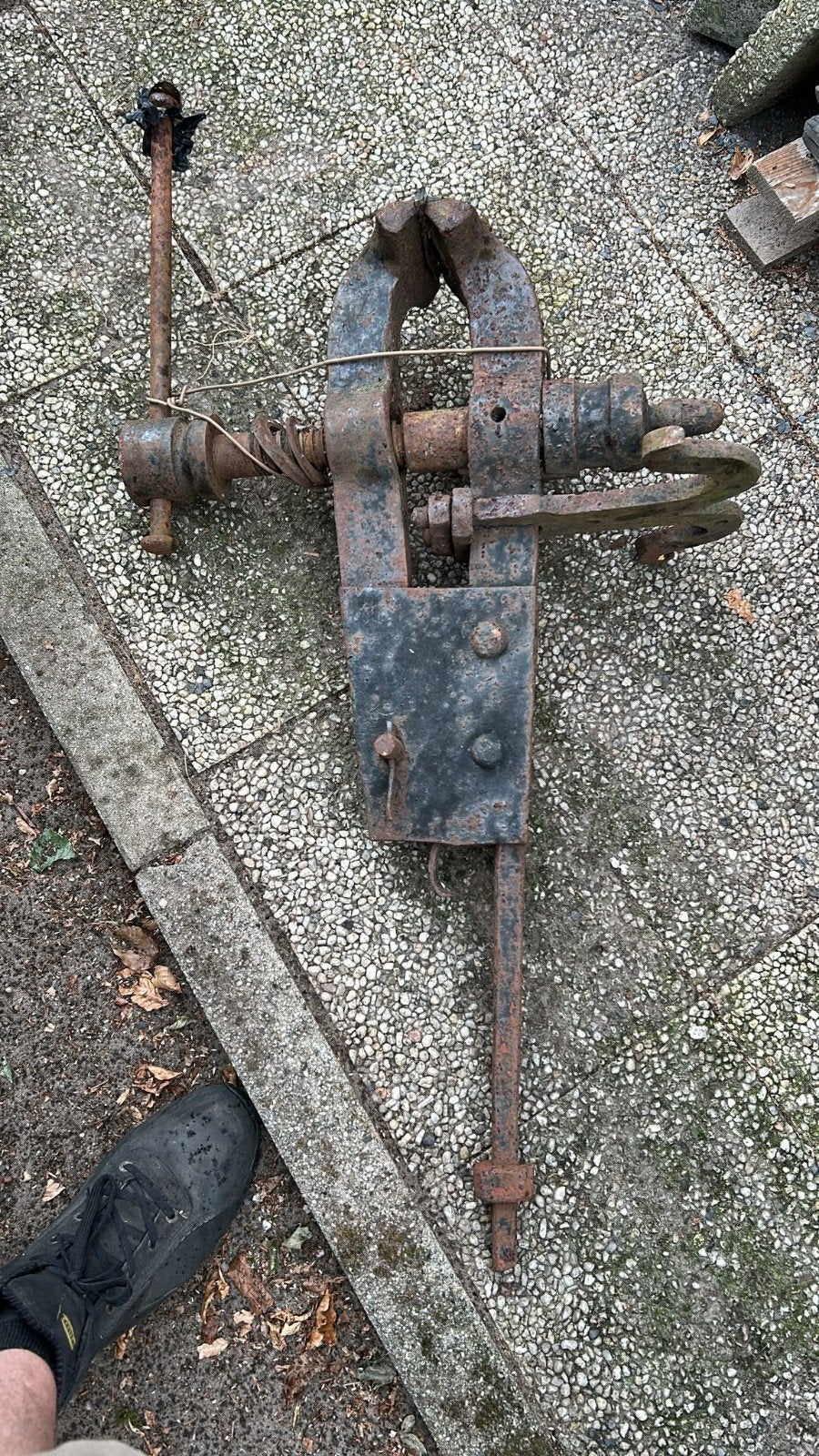 Brankschroef, Ophalen, Gebruikt, Bankschroef