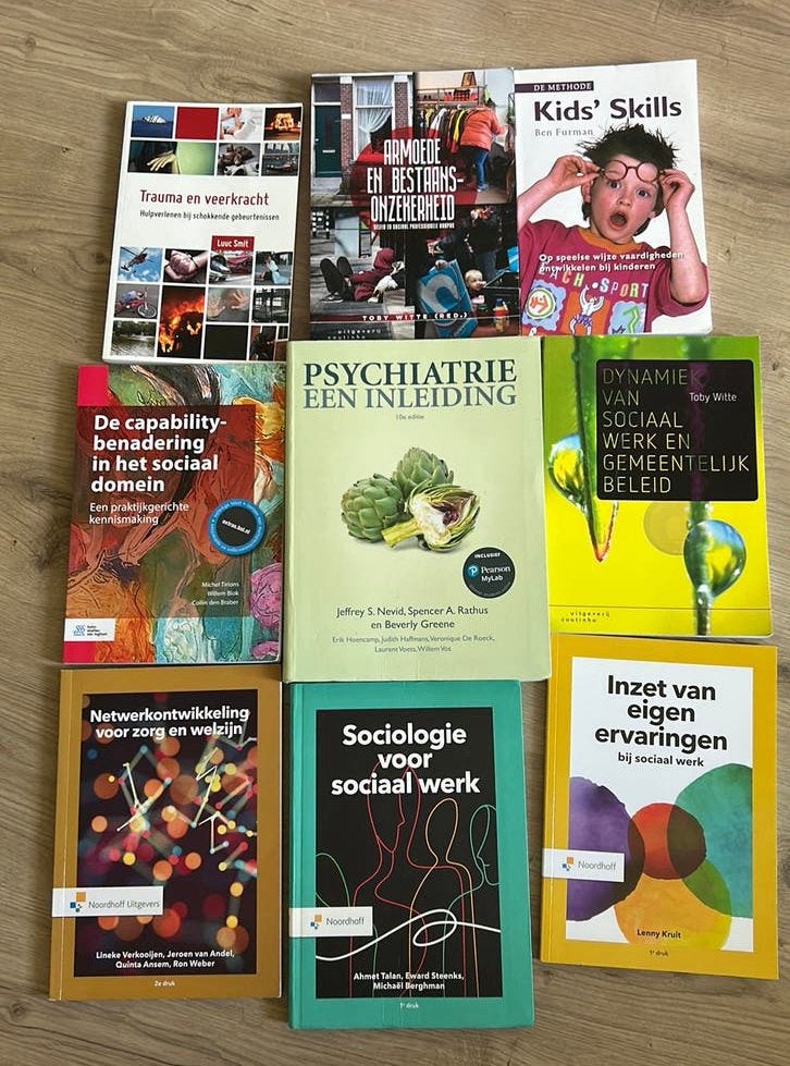 Studieboeken schoolboeken Social Work, Ophalen of Verzenden, Alpha, Zo goed als nieuw, HBO