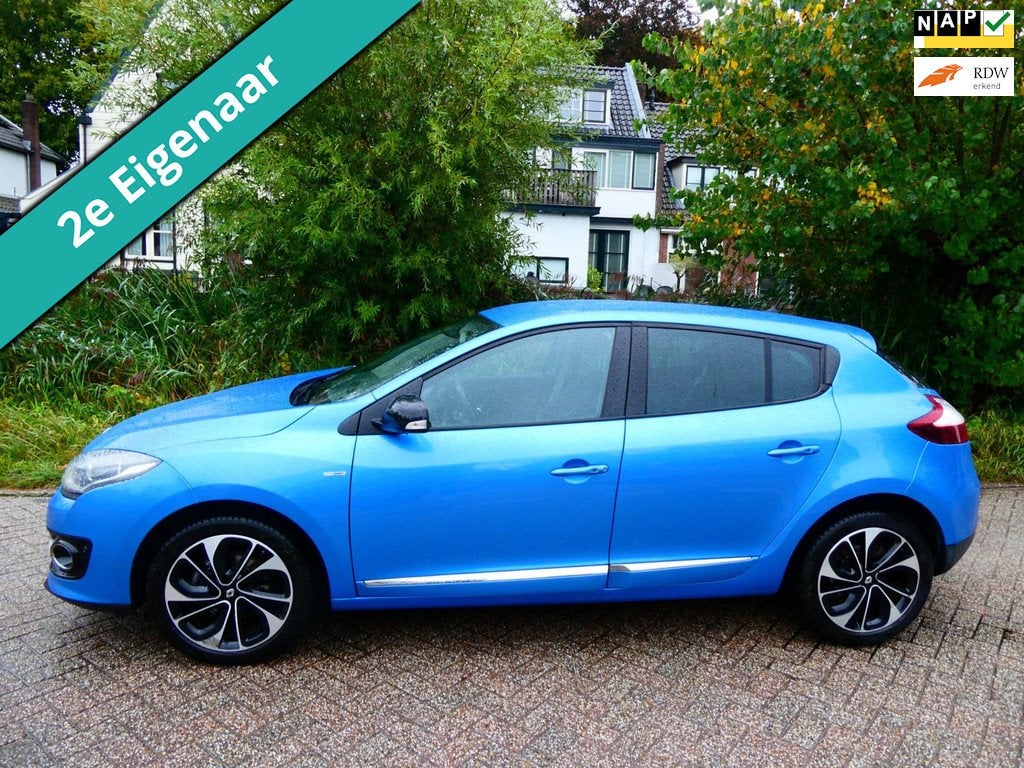 Renault Mégane 1.2 TCe Bose 5-deurs 116pk 2e eig. Clima Cru, Auto's, Renault, Bedrijf, Te koop, Mégane, ABS, Airbags, Airconditioning