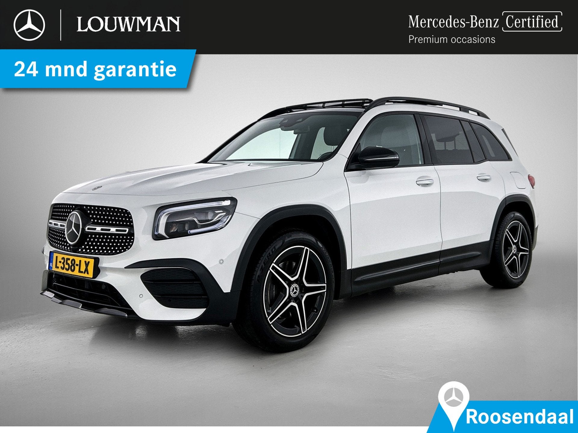 Mercedes-Benz GLB 200 AMG Nightpakket | Panoramadak | Trekha, 12 maanden, 4 cilinders, Origineel Nederlands, GLB
