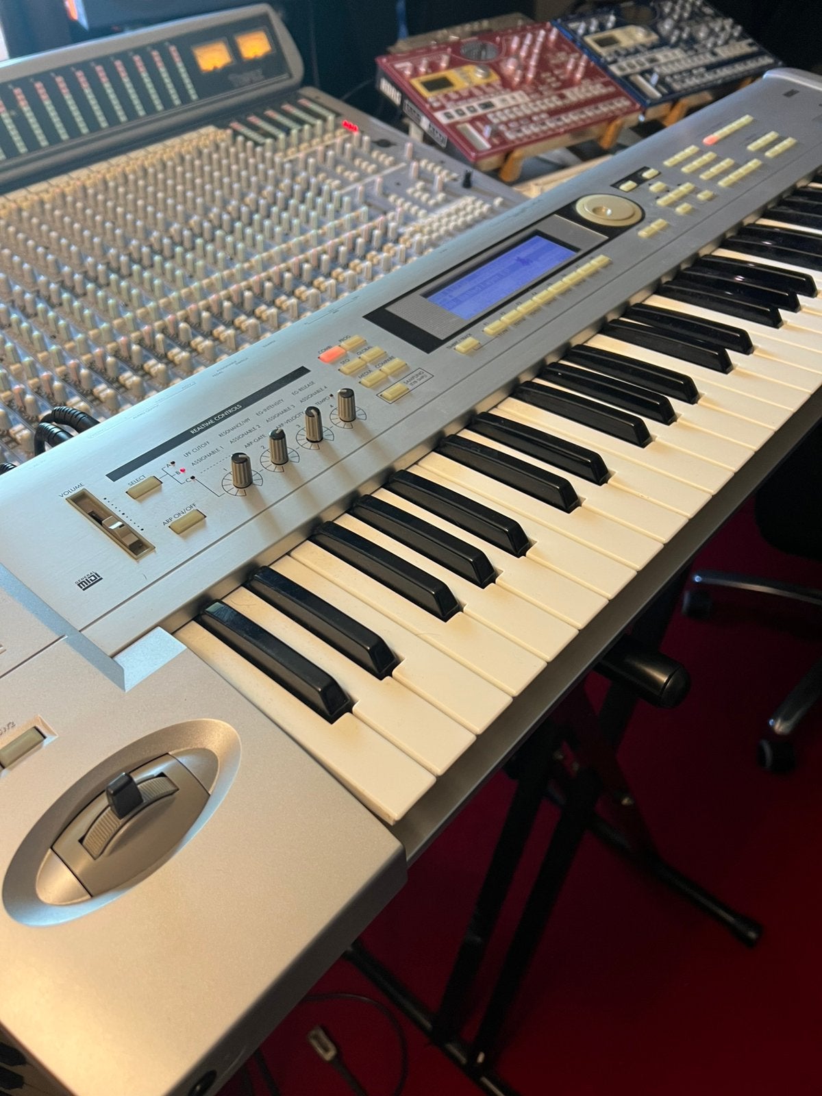 Korg Triton Le Workstation Synth/Sampler (dus + sample card), Muziek en Instrumenten, Ophalen of Verzenden, Gebruikt, 61 toetsen