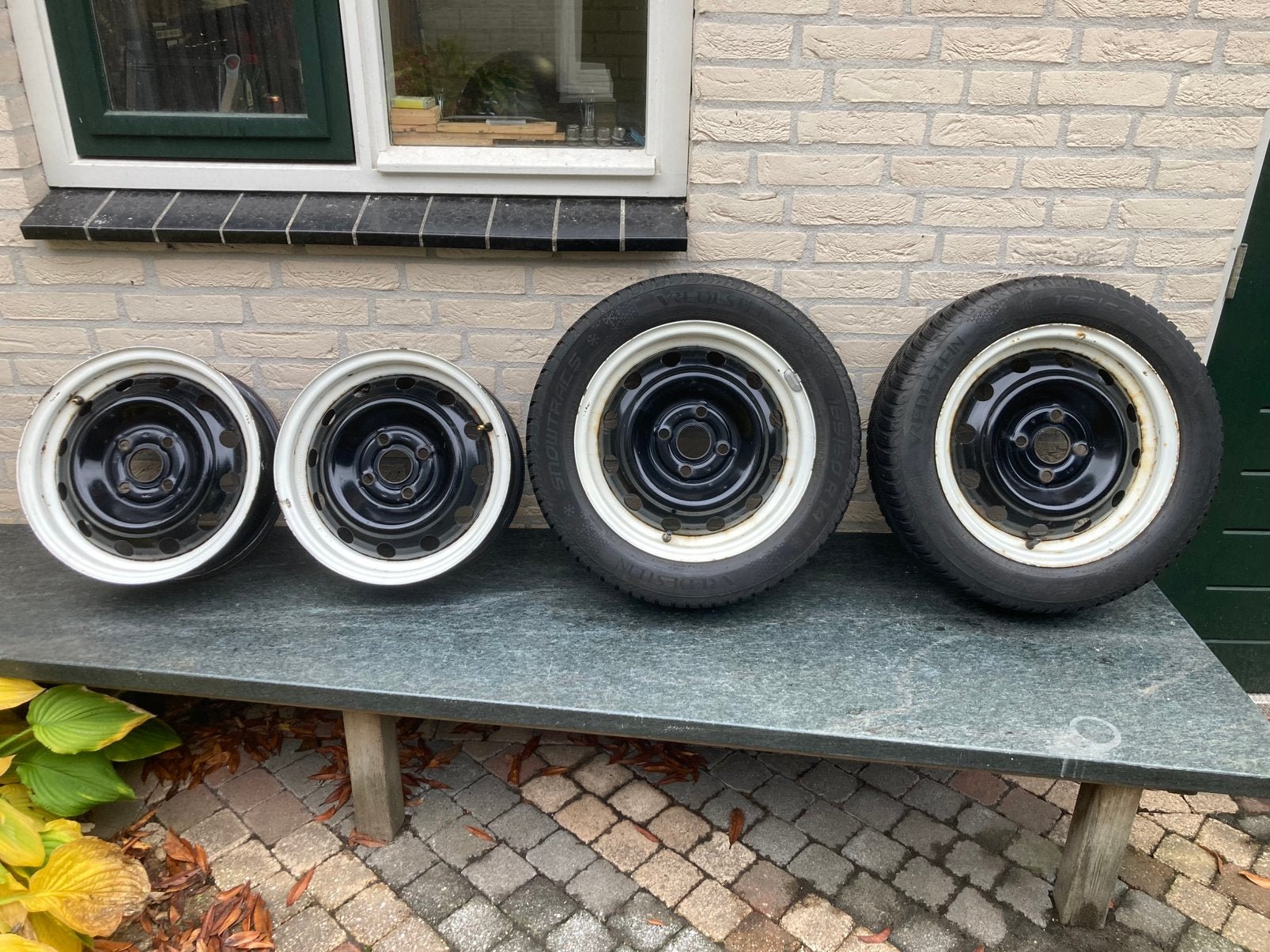 Stalen 14 inch velgen Kia/Hyundai steek 4x100, Ophalen, Kia