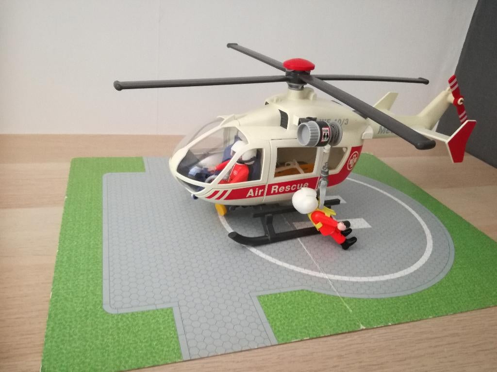 Playmobil Reddingshelikopter, Ophalen, Gebruikt, Complete set