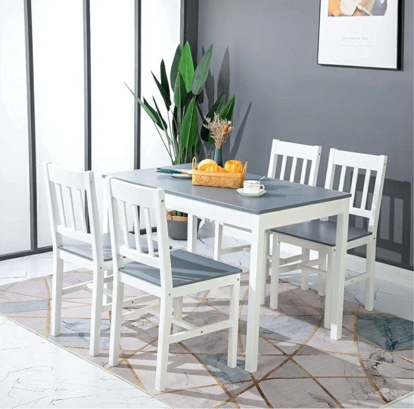 eetkamer tafel + stoelen.  OPRUIMING 50,- EURO, Ophalen, Nieuw, 4 tot 6 stoelen