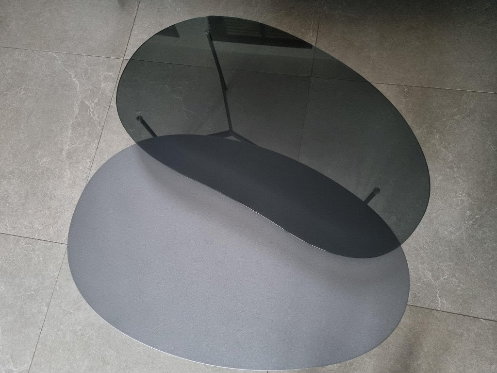 Leolux Tampa salontafel set design, Ophalen, 100 tot 150 cm, Design, 50 tot 100 cm