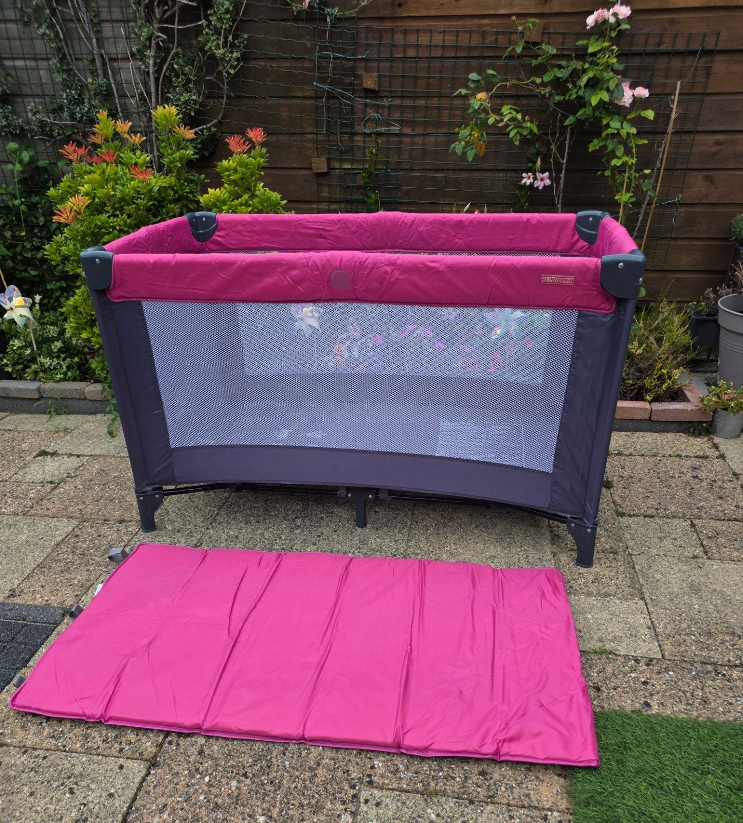 Campingbed, Ophalen of Verzenden, Zo goed als nieuw, Reisbedje