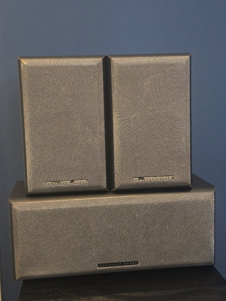 Mordaunt-Short Speakers MS302/MS304, Gebruikt, Speakerset, Ophalen of Verzenden, 60 tot 120 watt