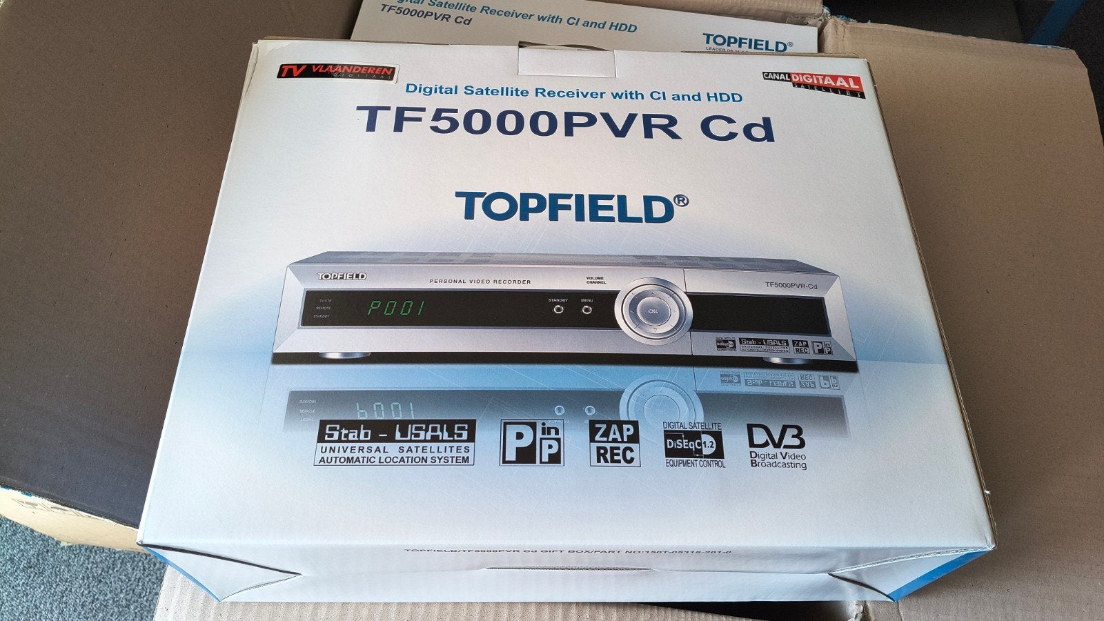 16 x Topfield TF5000PVR Cd digitale satelliet ontvanger, Ophalen, Nieuw, Decoder