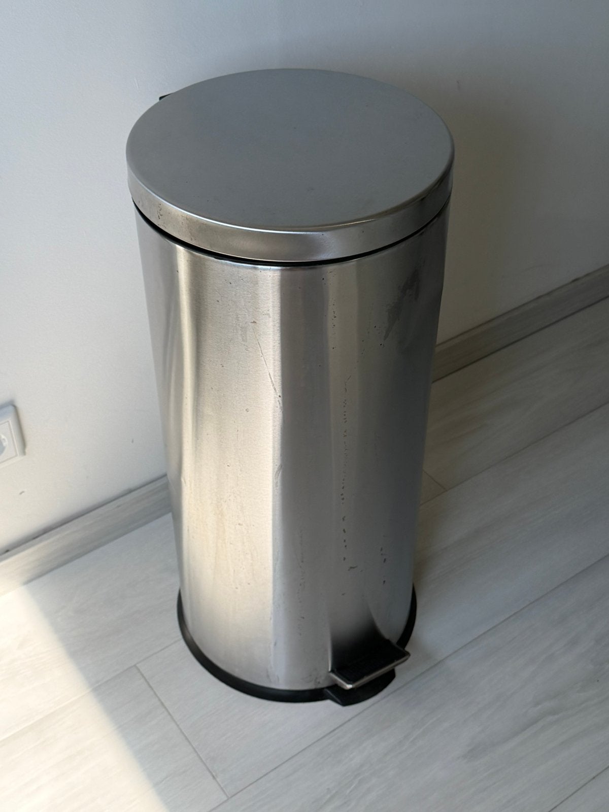 RVS Pedaalemmer - 60 Liter, 40 liter of meer, Ophalen, Zo goed als nieuw