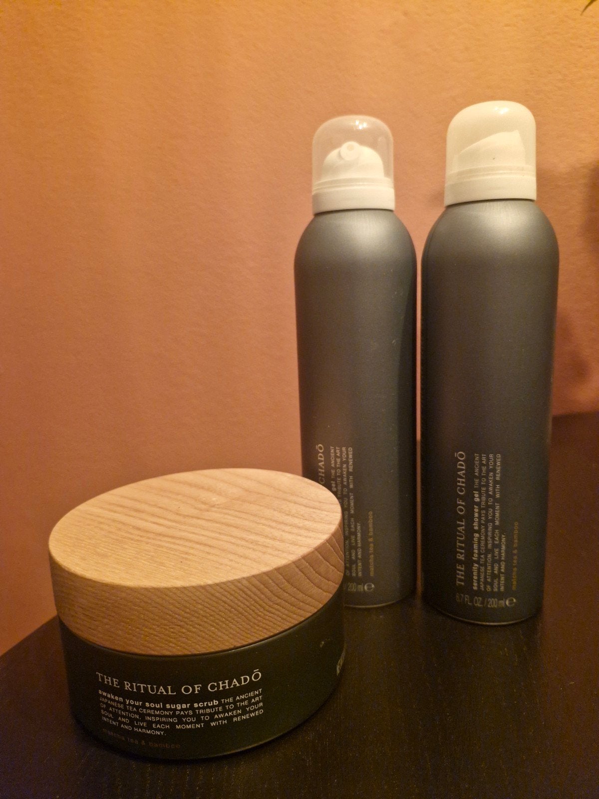 Rituals The Ritual of Chadō: Scrub & Shower Foams, Ophalen of Verzenden, Nieuw, Bad & Douche