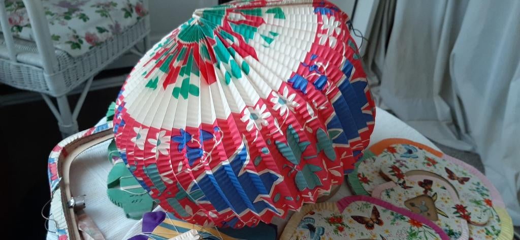 Vintage feestversiering jaren '60 en '70, Ophalen of Verzenden, Gebruikt, Versiering
