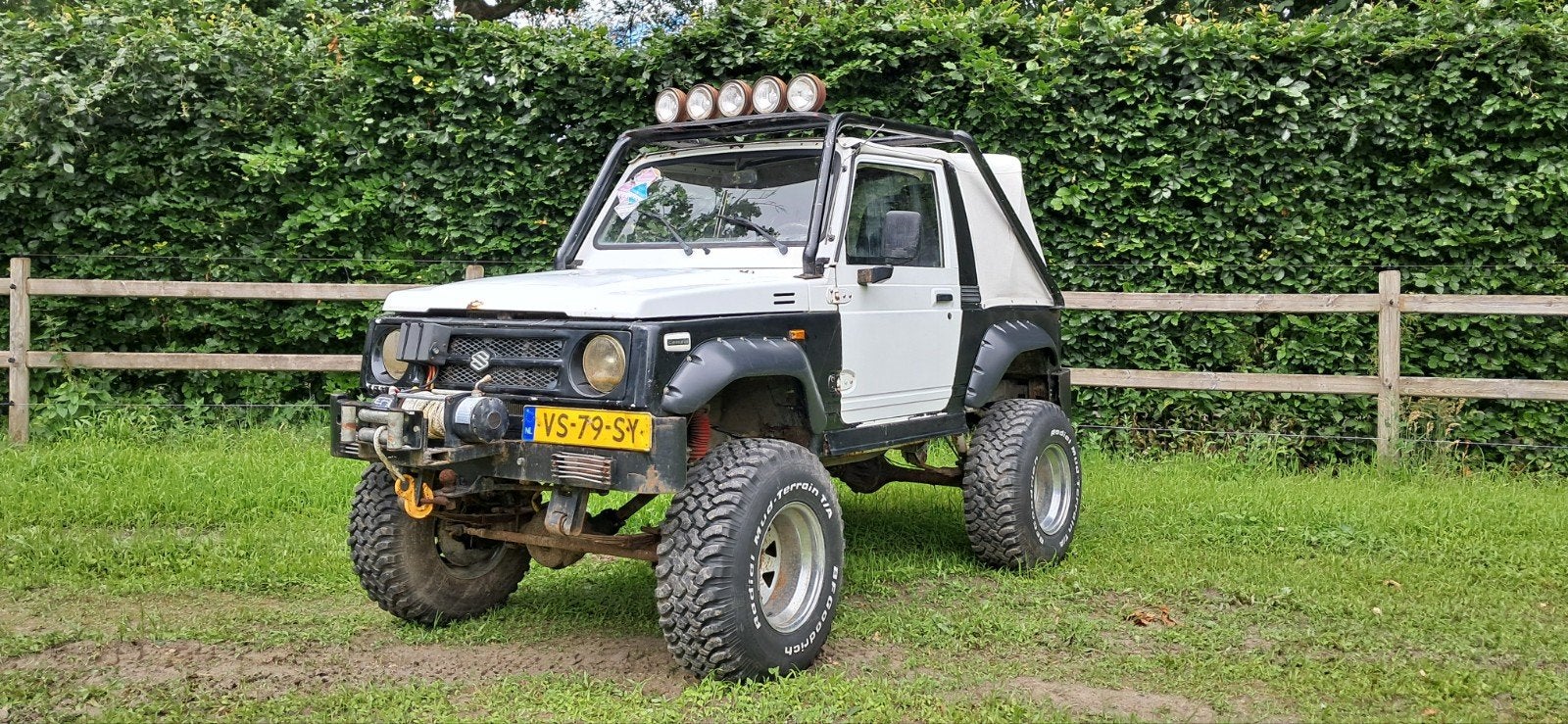 Suzuki Samurai Comm 4WD 1992, Auto's, 450 kg, 64 pk, 4 cilinders, Origineel Nederlands